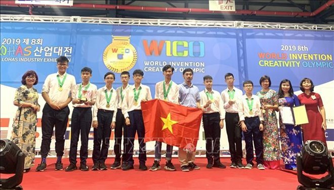 越南学生获两项世界发明创意奥林匹克大会金奖